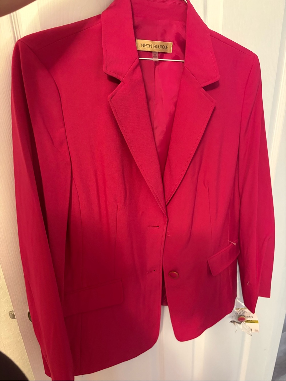 Nipon Boutique Hot Pink Blazer
